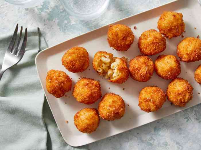 Mac and cheese bites nutrition