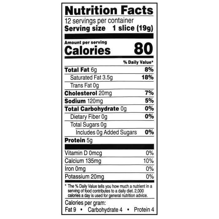 1 oz cheddar cheese nutrition facts